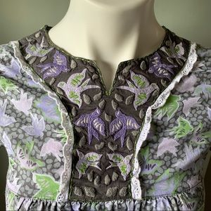 Girls large French designer dress